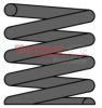 METZGER 2241301 Coil Spring